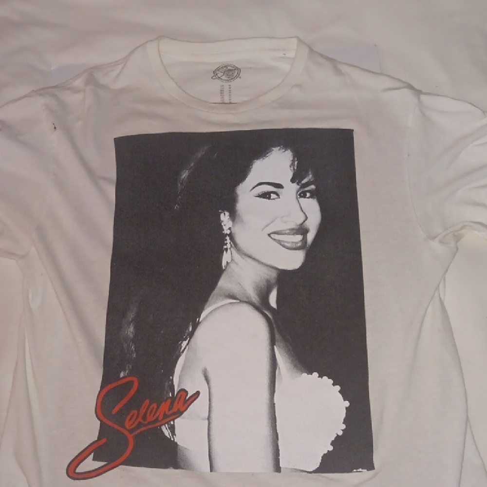 Offical Vintage Selena Graphic Women's White T-Shirt